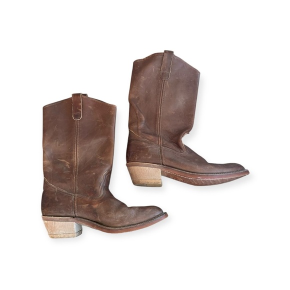 Red Wing Shoes Brown Heeled Boots - Picture 1 of 11